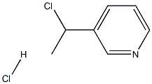 3-(1-CHLOROETHYL)PYRIDINEHYDROCHLORIDE(WXC08128) Structure