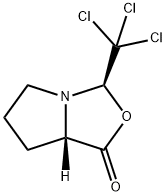 (2R,5S)-2-TRICHLOROMETHYL-3-OXA-1-AZABICYCLO[3.3.0]OCTAN-4-ONE Structure