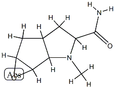 Oxireno[4,5]cyclopenta[1,2-b]pyrrole-3-carboxamide,octahydro-2-methyl-,(1a-alpha-,1b-bta-,3-alpha-,4a-bta-,5a-alpha-)-(9CI)|