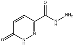 6-氧代-1,6-二氢哒嗪-3-碳酰肼 结构式