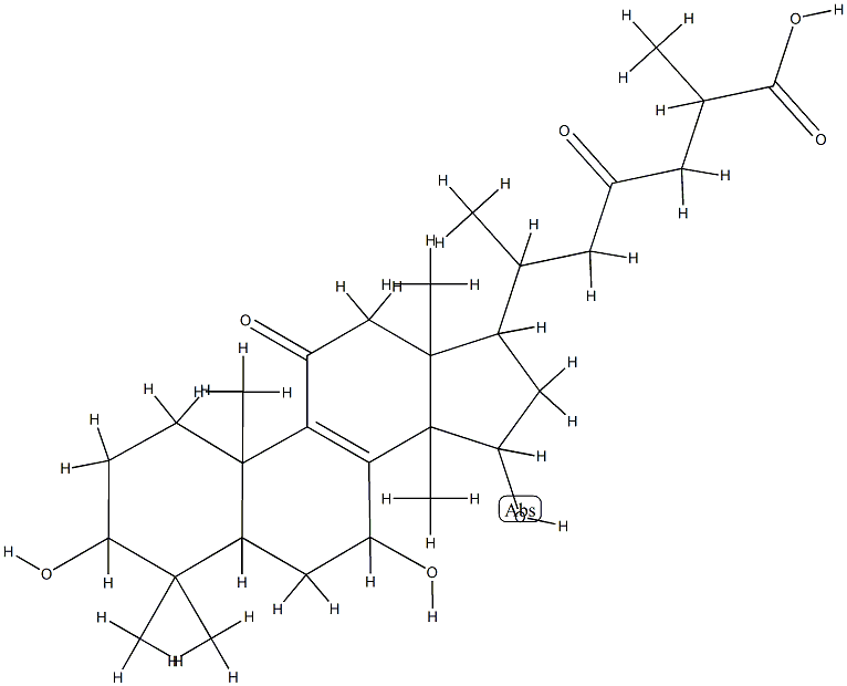 GANODERIC ACID C2(SH) Structure