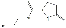2-Pyrrolidinecarboxamide,N-2-hydroxyethyl-5-oxo-(6CI) 结构式