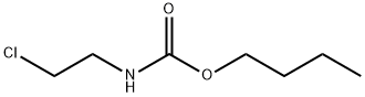 Carbamic  acid,  (2-chloroethyl)-,  butyl  ester  (6CI,9CI) 结构式
