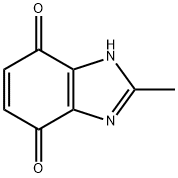 1H-Benzimidazole-4,7-dione,2-methyl-(9CI) Struktur