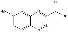 1,2,4-Benzotriazine-3-carboxylicacid,6-amino-(6CI) Struktur