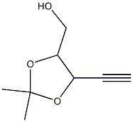 Pent-1-ynitol,  1,2-dideoxy-3,4-O-(1-methylethylidene)-  (9CI) Struktur
