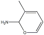 2H-Pyran-2-amine,3-methyl-(9CI) 结构式