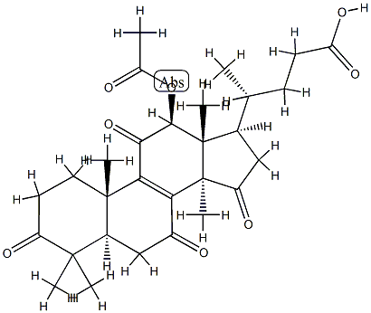 ルシデン酸D2 化学構造式