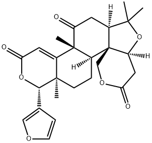 デオキシリモニン 化学構造式