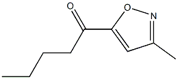 1-Pentanone,1-(3-methyl-5-isoxazolyl)-(6CI) Structure