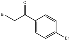 4-ブロモフェナシルブロミド 化学構造式