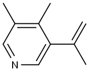 3,4-Lutidine,5-isopropenyl-(6CI) 结构式