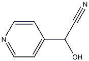 4-Pyridineglycolonitrile(6CI) Structure