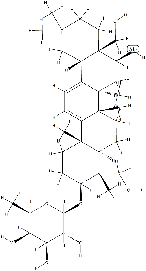 Prosaikogenin H 结构式