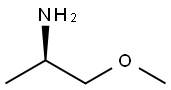 (R)-(-)-1-甲氧基-2-丙胺, 99636-38-1, 结构式