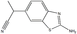 6-Benzothiazoleacetonitrile,2-amino-alpha-methyl-(9CI)|