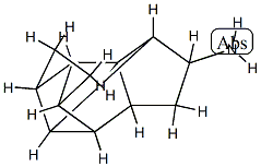 3,4,7-Metheno-1H-cyclopenta[a]pentalen-1-amine,decahydro-,(1-alpha-,3-alpha-,3a-bta-,3b-bta-,4-alpha-,6a-bta-,7-alpha-,7a-bta-,8R*)-(9CI) Struktur