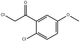 Acetophenone, 2,2-dichloro-5-methoxy- (6CI) Structure