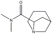 1-Azabicyclo[3.2.1]octane-7-carboxamide,N,N-dimethyl-(6CI)|