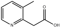 2-(3-METHYLPYRIDIN-2-YL)ACETIC ACID Structure