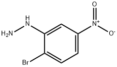 1-(2-bromo-5-nitrophenyl)hydrazine Structure