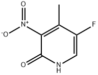 5-Fluoro-2-hydroxy-3-nitro-4-picoline Structure