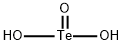 dihydrogen trioxotellurate Structure