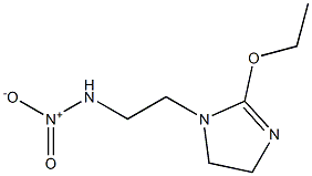 1H-Imidazole-1-ethanamine,2-ethoxy-4,5-dihydro-N-nitro-(9CI) Structure