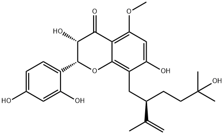 苦参醇K, 101236-49-1, 结构式