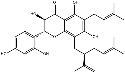 Kushenol M Structure