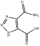 v-Triazole-4-carboxylic acid, 5-carbamoyl- (6CI) Structure