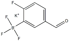 POTASSIUM 2-FLUORO-5-FORMYLPHENYLTRIFLUOROBORATE|POTASSIUM 2-FLUORO-5-FORMYLPHENYLTRIFLUOROBORATE