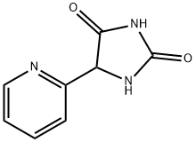 5-[2]pyridyl-imidazolidine-2,4-dione 结构式