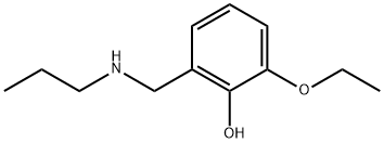 2-ethoxy-6-[(propylamino)methyl]phenol Struktur