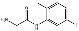N~1~-(2,5-difluorophenyl)glycinamide(SALTDATA: HCl) Struktur