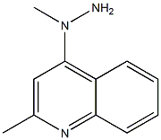 4-(hydrazinomethyl)-2-methylquinoline Structure