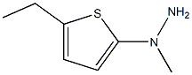 [(5-ethylthien-2-yl)methyl]hydrazine Structure