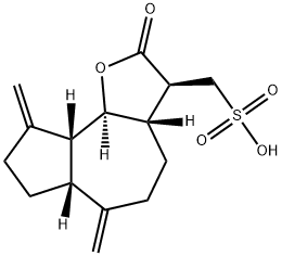 磺酸基木香烯内酯 A, 1016983-51-9, 结构式