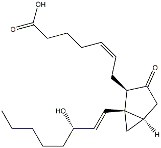 11-deoxy-11,12-methanoprostaglandin E2,102769-45-9,结构式