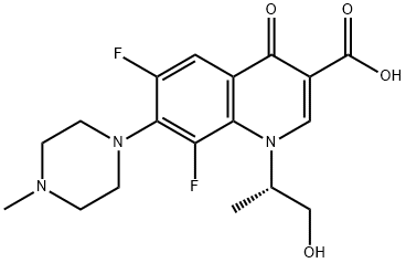 左氧氟沙星杂质U 结构式