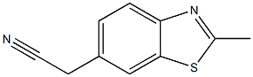 6-Benzothiazoleacetonitrile,2-methyl-(6CI) Structure