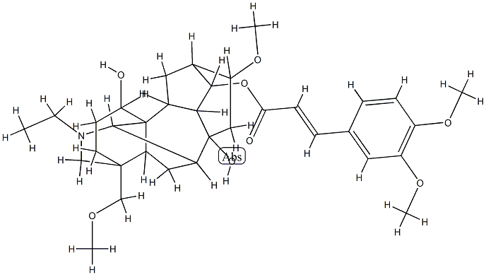 gymnaconitine 结构式