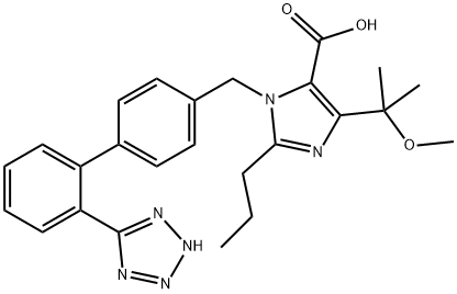 O-Methyl Ether OlMesartan Acid Structure