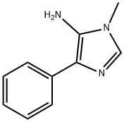 1-甲基-4-苯基-1H-咪唑-5-胺 结构式