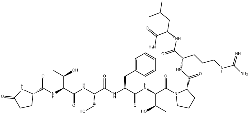ロイコピロキニン 化学構造式