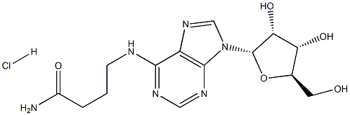 N(6)-(amido-3-propyl)adenosine Structure