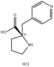 (R)-Alpha-(4-Pyridinylmethyl)-Pro2HCl Struktur