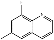 8-fluoro-6-methylquinoline Structure