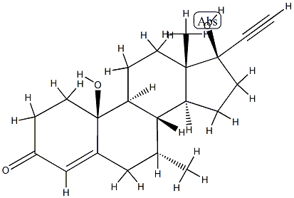 10β-Hydroxy 4-Tibolone Structure