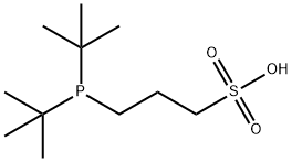 3-(二叔丁基磷基)丙烷-1-磺酸, 1055888-89-5, 结构式